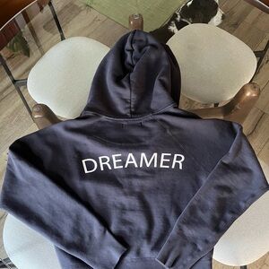 Spirtiual Gangster-zippered cropped sweatshirt